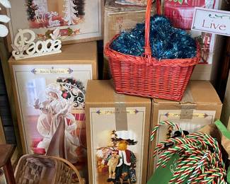 CHRISTMAS DECOR, ANGELS, TREES