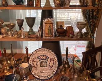 RELIGIOUS ARTICLES, CHALICE COLLECTION, BELLS