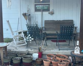 PLANTERS, WINDCHIMES