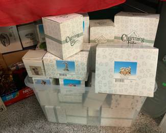 Nice collection of “Charming Tails” by Fitz & Floyd-all in original boxes!