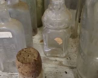 Vintage bottles all kinds