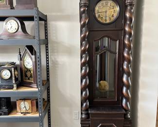 10. German Grandfather Clock Circa 1920’s , $1,895