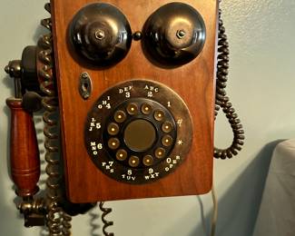 Vintage wall phone 