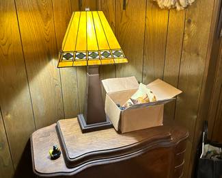 Singer sewing machine craftsman style lamp 