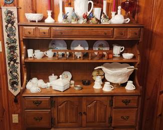 Milk glass collection