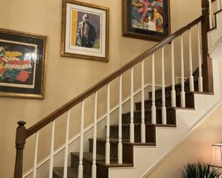 There are many things upstairs as well