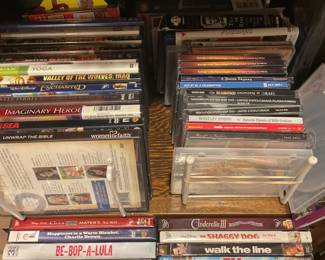 Movies and CD's
