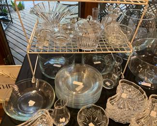 Glass and crystal selections