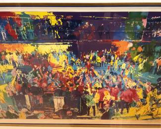 Another LeRoy Neiman framed art selection