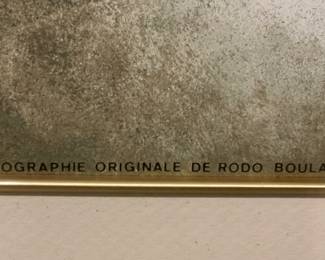 Lithograph of Graciela Rodo Boulanger