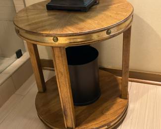 2-tier round side table