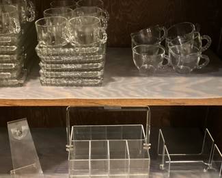 Snack plates and cups