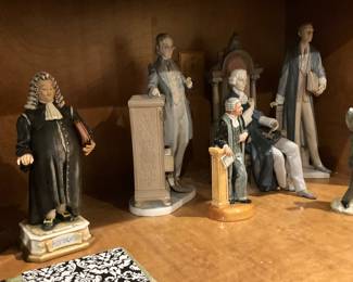 Some of these are Lladro, handmade in Spain