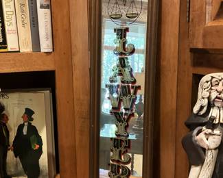 "Honest Lawyer" mirror/sign
