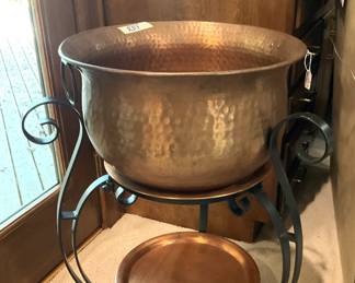 Fabulous copper beverage stand