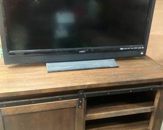 TV stand with sliding door