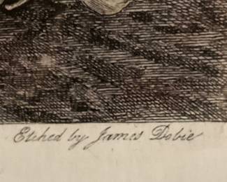 Etched by James Dobie