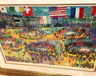 Chicago Mercantile Exchange by Leroy Neiman - 25/290