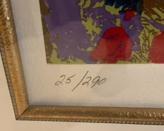 25/290 - LeRoy Neiman art