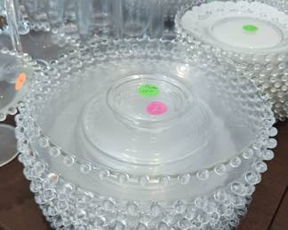 Candlewick luncheon plates