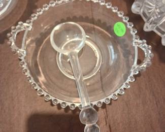 Candlewick serving dish