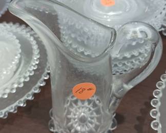 Boopie Glass and Candlewick by Imperial Glass.