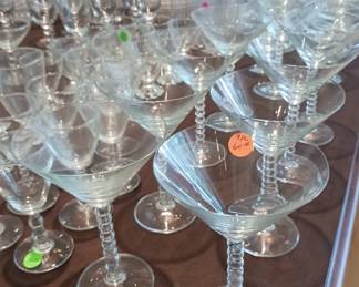 Martini glasses