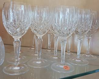 12 piece set of elegant Stemware wine glasses