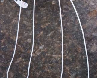 Sterling silver necklace chains