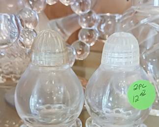 Matching salt and pepper.