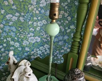 Federal Glass Jadeite Lamps