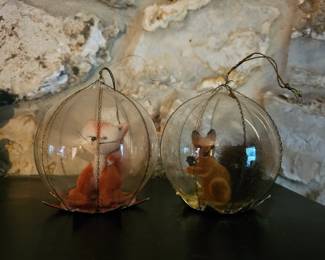 Blown Glass German Ornaments