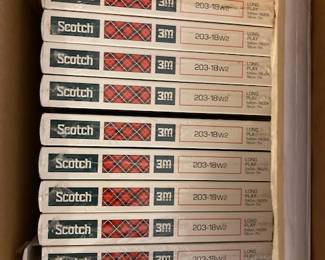 Scotch magnetic tapes 203 never used.