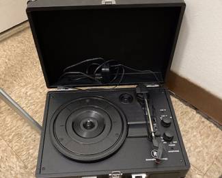 Portable record player