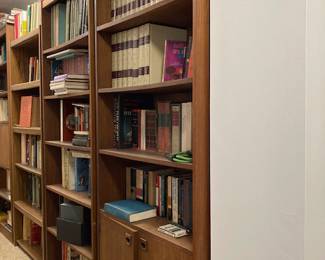 Lots of books! Extremely varied.