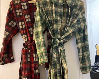 Vintage cotton men's robes