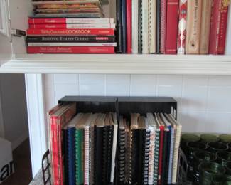 Lots of cookbooks