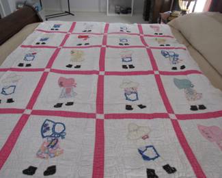 Hand quilted quilt