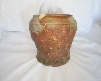 Evans pottery- All Evans pottery will not be discounted.  We will take offers on any remaining pieces on Sunday.