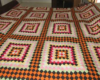 Hand quilted quilt