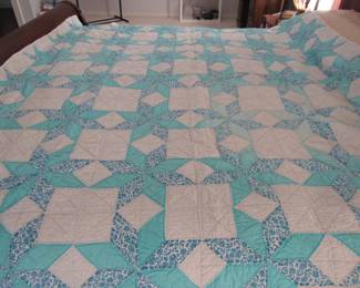 Hand quilted quilt
