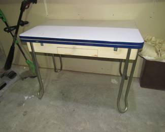 Neat old granite top table