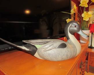 Duck decoy from big sky carvers- signed
