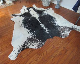 Cow hide rug