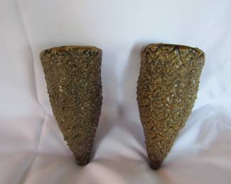 Evans pottery wall pockets - All Evans pottery will not be discounted.  We will take offers on any remaining pieces on Sunday.