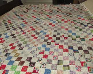 Hand quilted quilt
