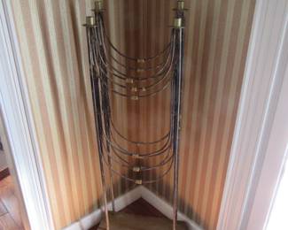 Regency 4 headed floor candelabra