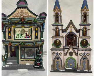 Department 56 Old Trinity Church And St. Nicks Toyland