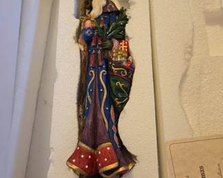 Lenox Pencil Santa collectible, Czar of Christmas, issued 1999