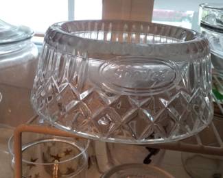 Shannon for Godinger "Spoiled" Crystal Water/Food Bowl